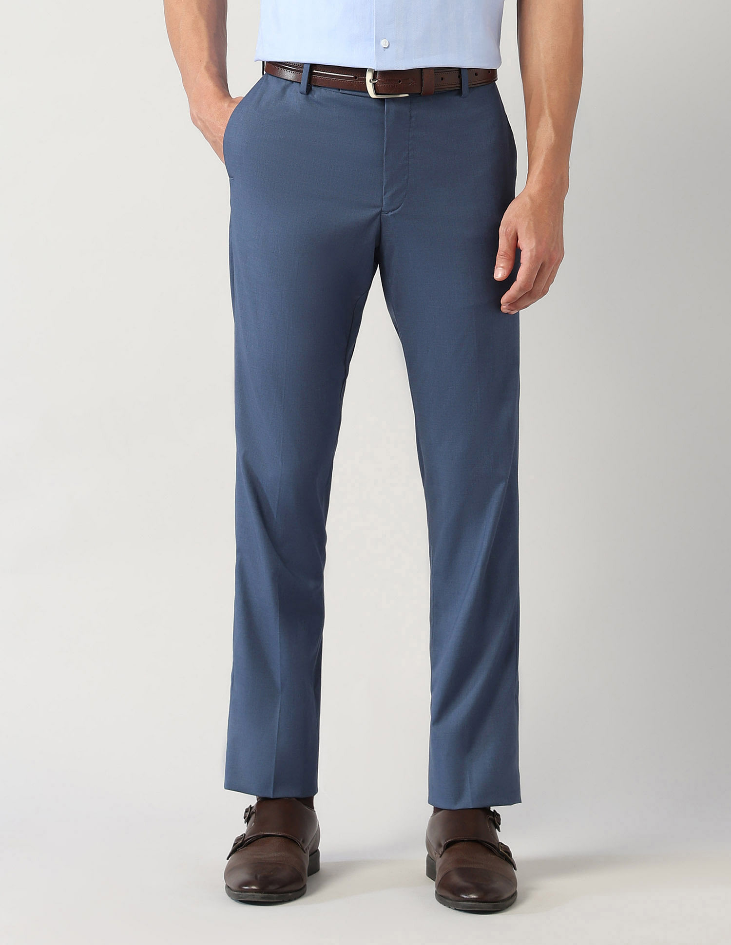 Arrow Regular Fit Regular Autoflex Trousers