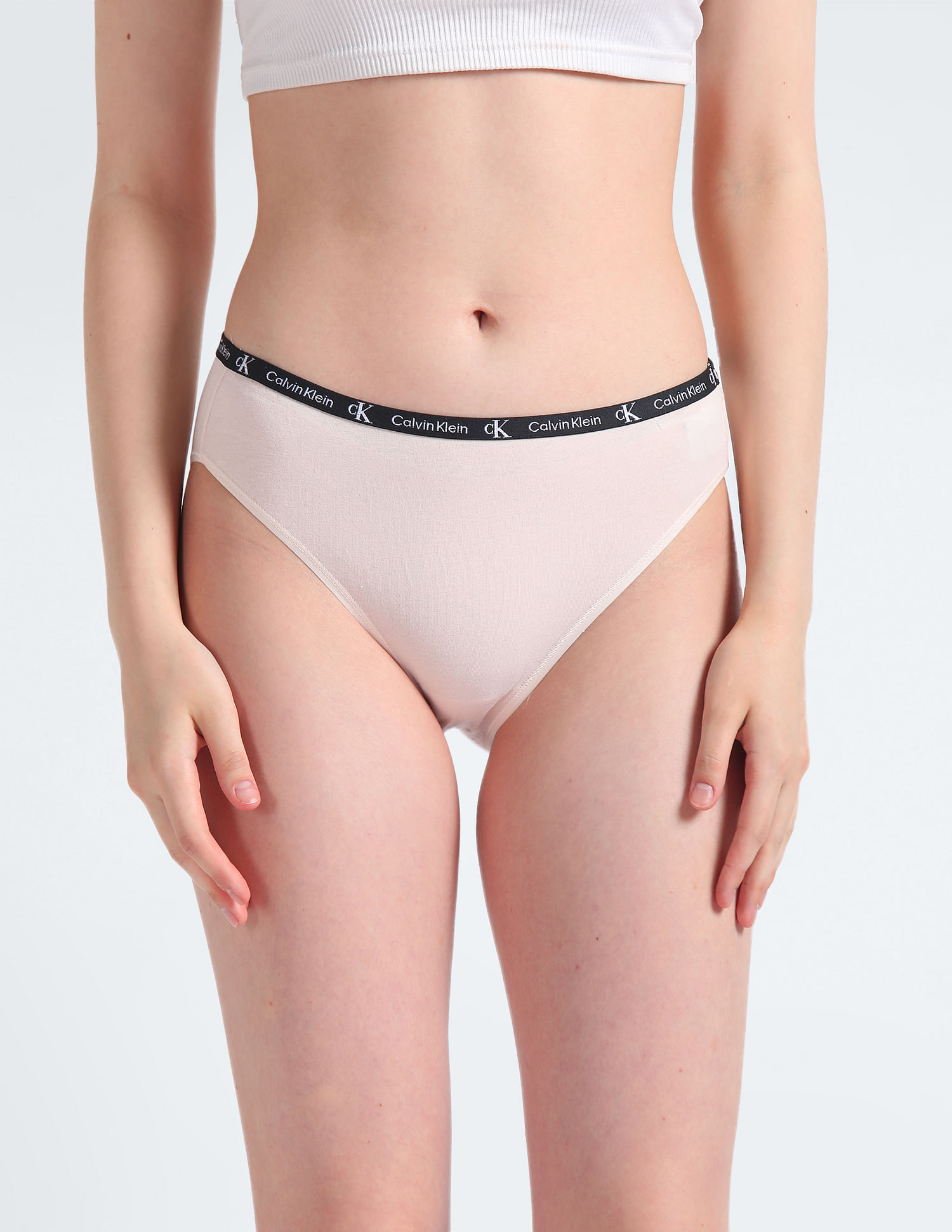 Buy Calvin Klein Underwear Mid Rise Solid Hipster Panties - NNNOW.com