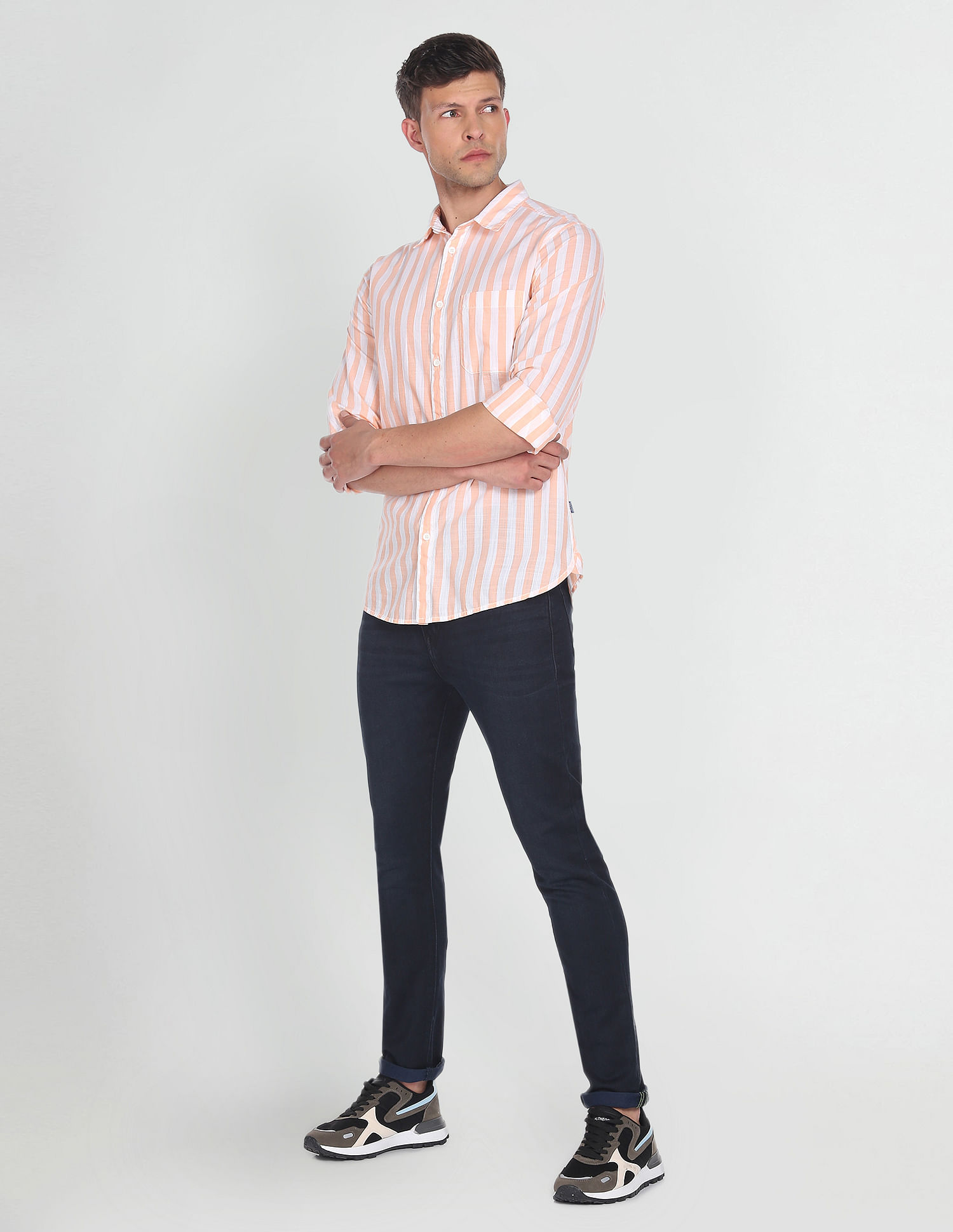 Flying Machine Billy Jogger Fit Washed F-Lite Jeans