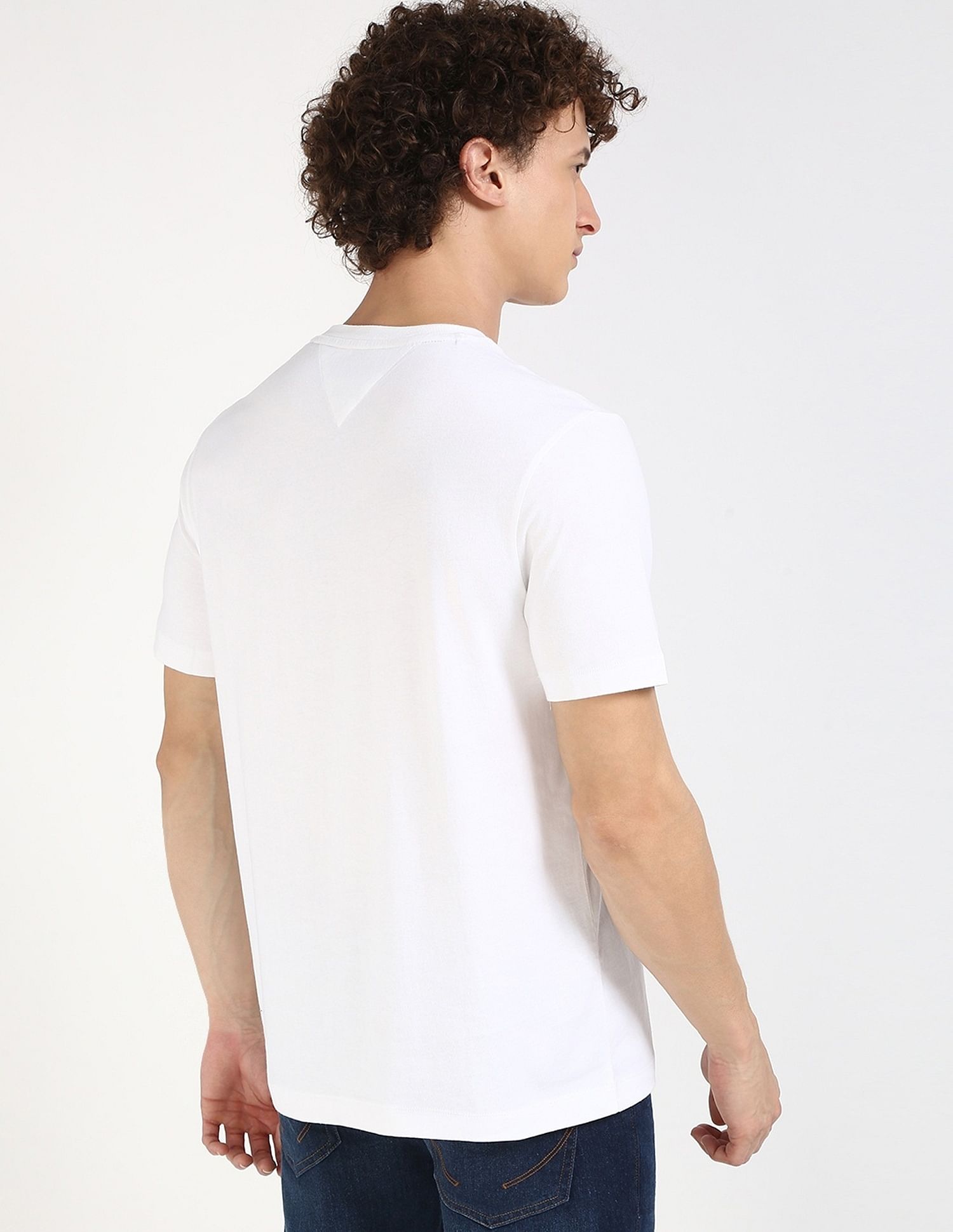 Tommy Hilfiger Solid Regular-Fit Cotton T-Shirt