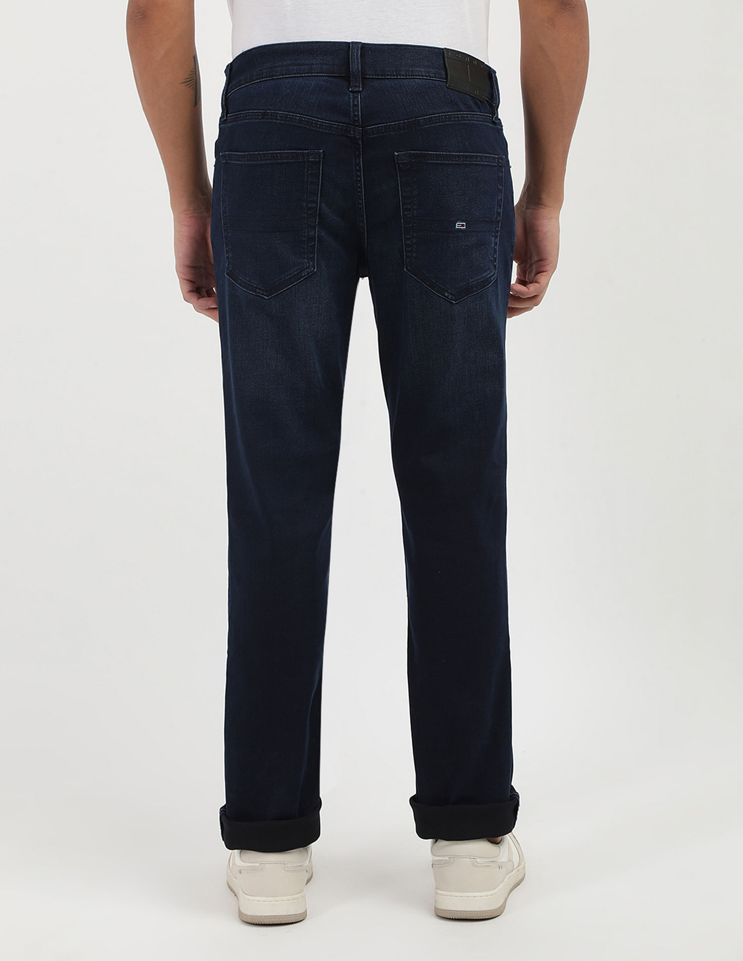 Tommy Hilfiger Slim Fit Dark Wash Jeans