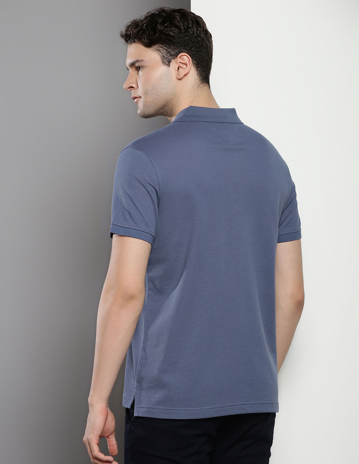 Tommy Hilfiger Sustainable Boucle Solid Polo Shirt