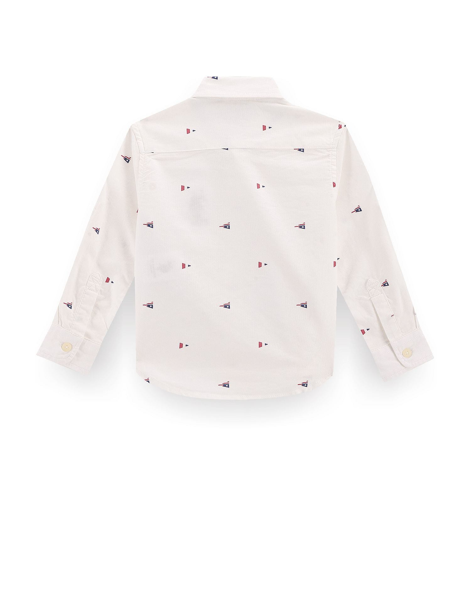 U.S. Polo Assn. Kids Boys Flag Print Shirt