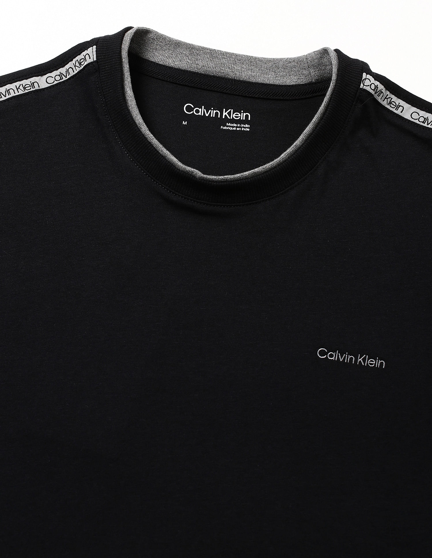 Calvin Klein Short Sleeve Shoulder Taping T-Shirt