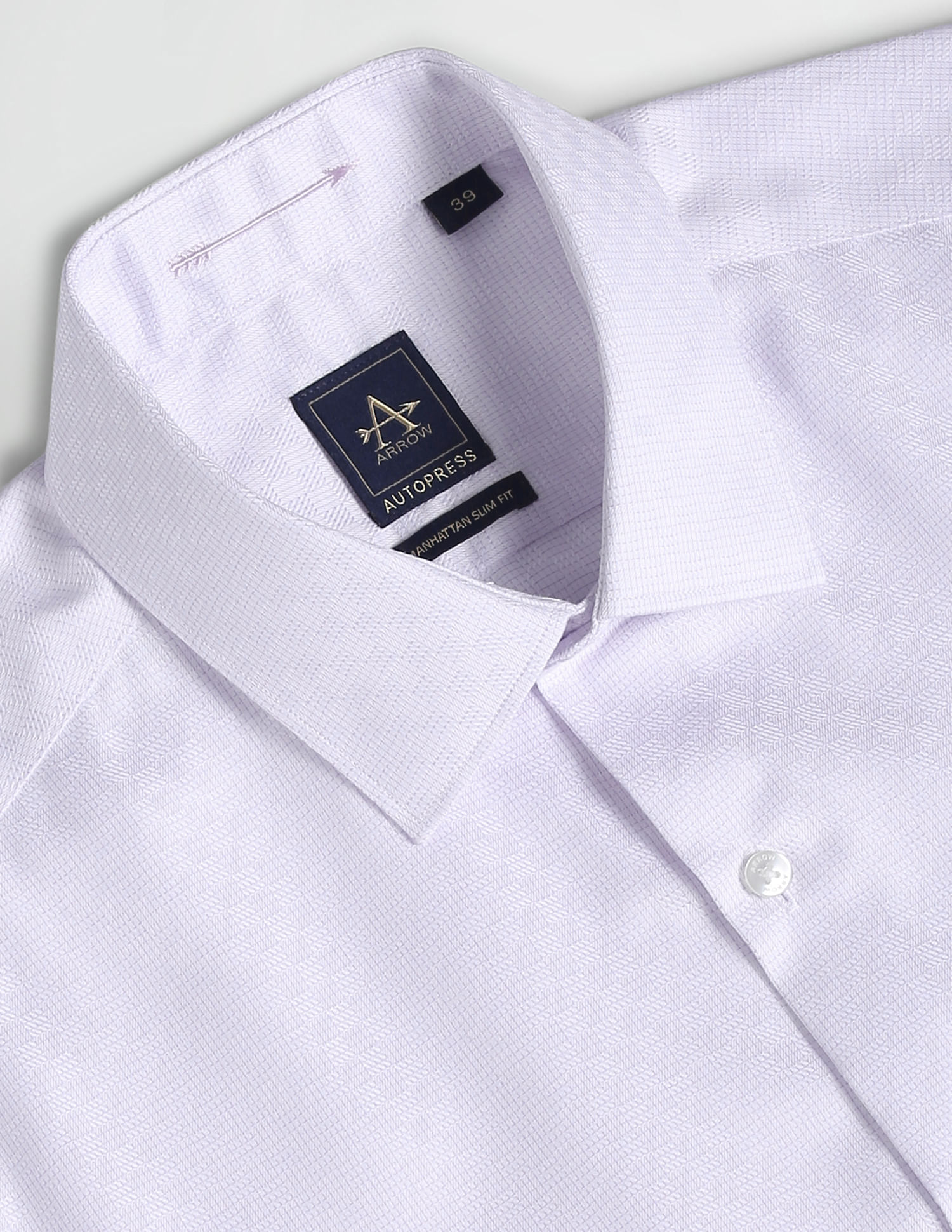 Arrow Pure Cotton Auto Press Shirt