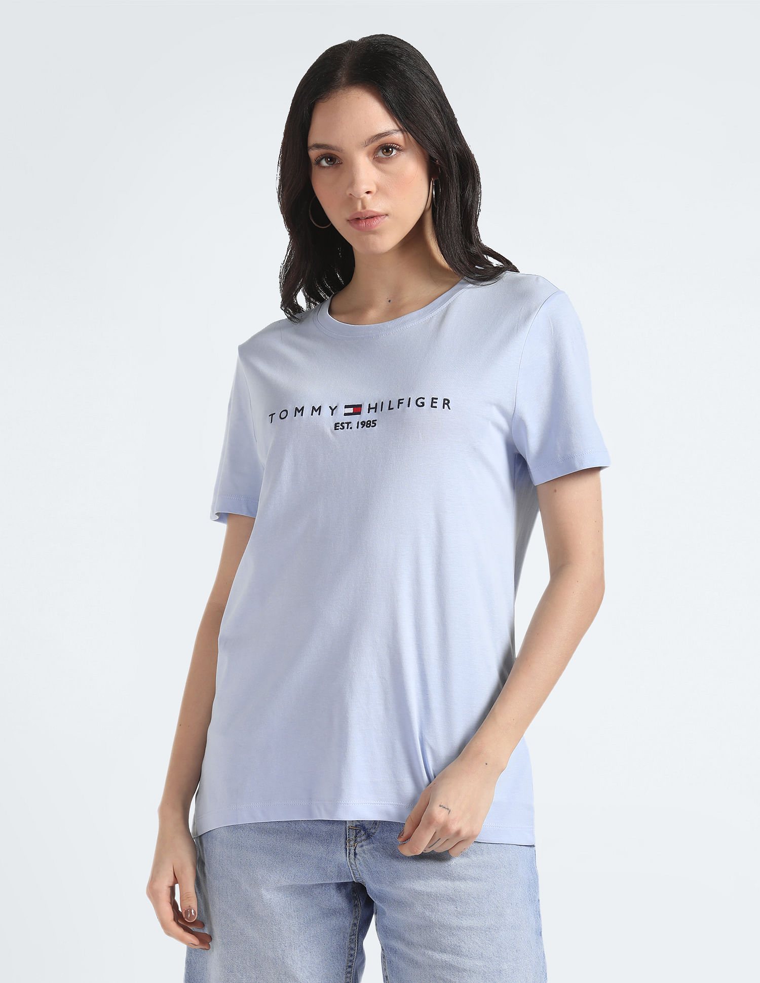 Tommy Hilfiger Embroidered Essential Logo T-Shirt