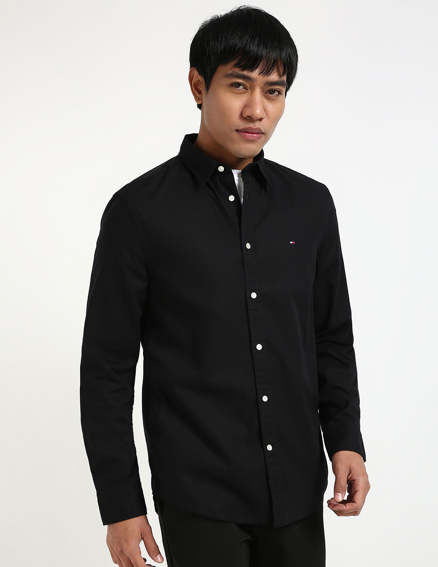 Tommy Hilfiger Solid Slim fit Shirt