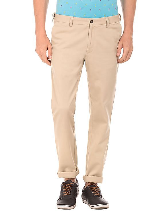 Work Cargo Pants Tapered Cuff Stretch Cotton Elastic Waist Tactical Men  Trousers | eBay