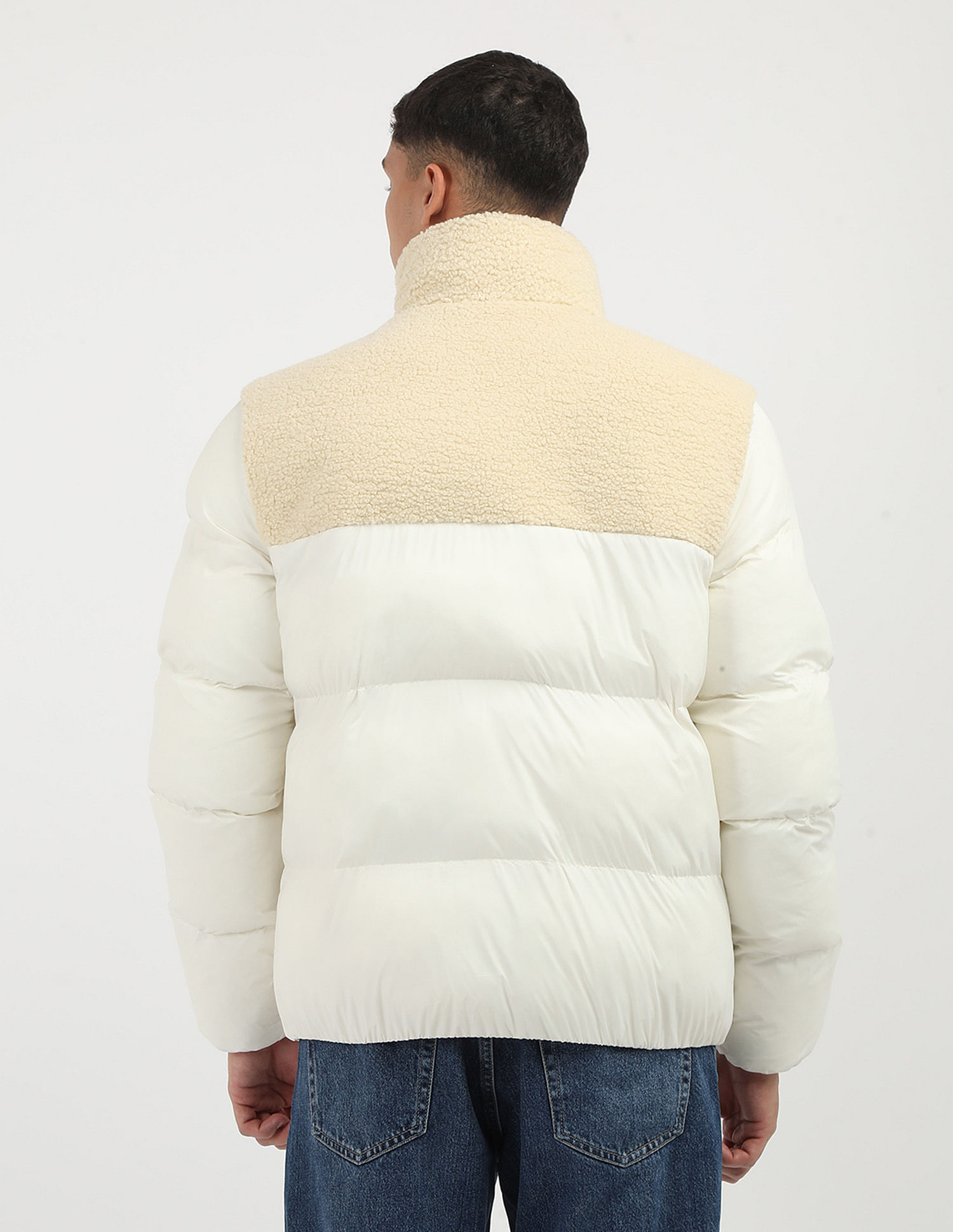 Calvin Klein Jeans Regular Fit Sherpa Puffer Jacket