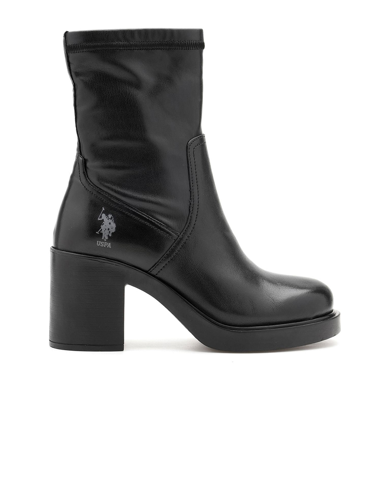 U.S. Polo Assn. Women Vittoria Leather Ankle Boots