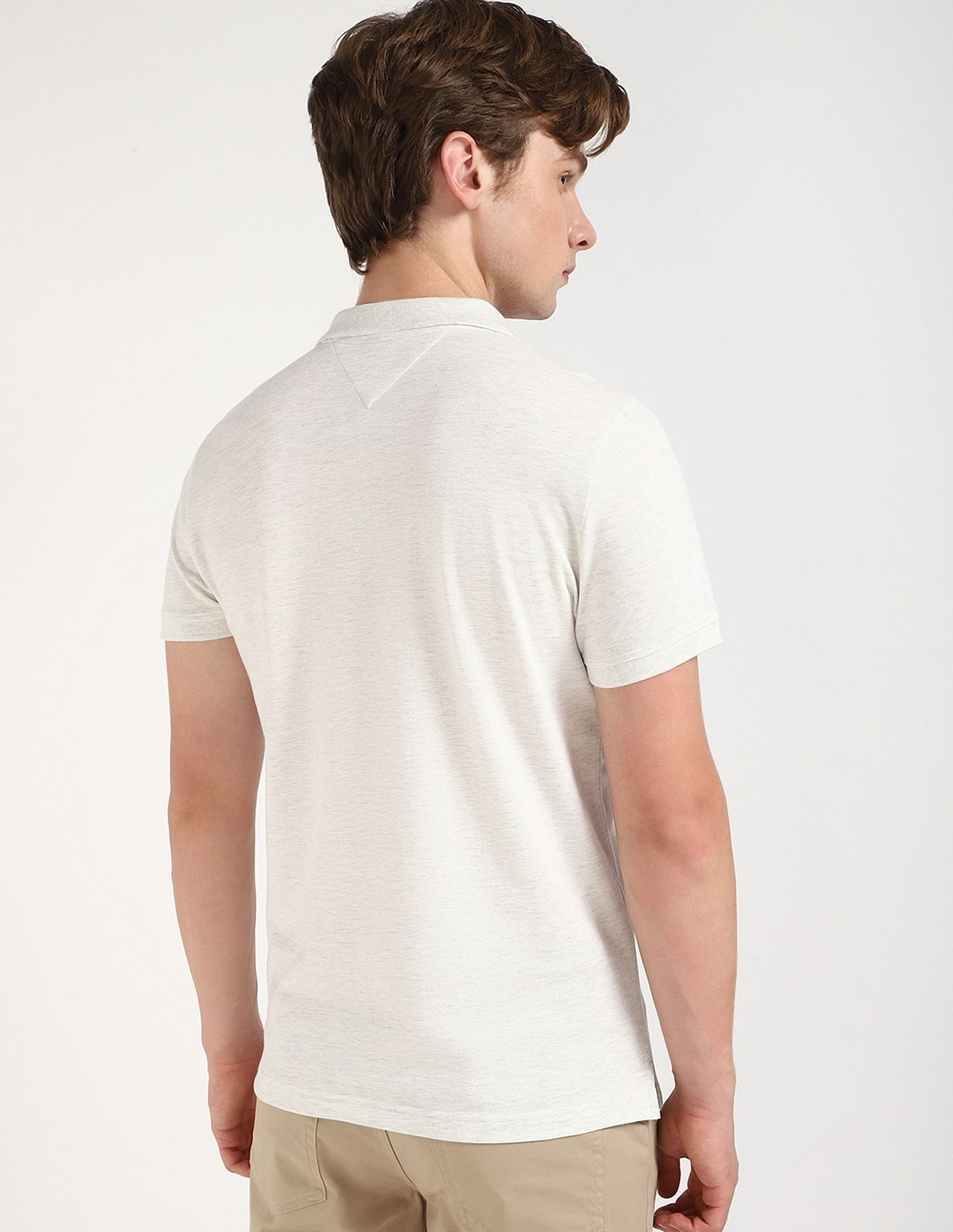 Tommy Hilfiger Printed Slim-Fit Cotton Polo Shirt