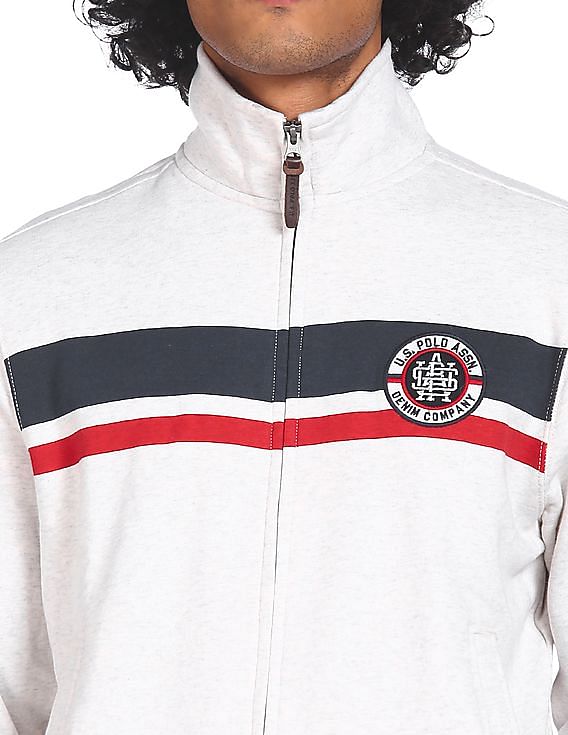 U.S. Polo Assn. Denim Co. High Neck Solid Sweater