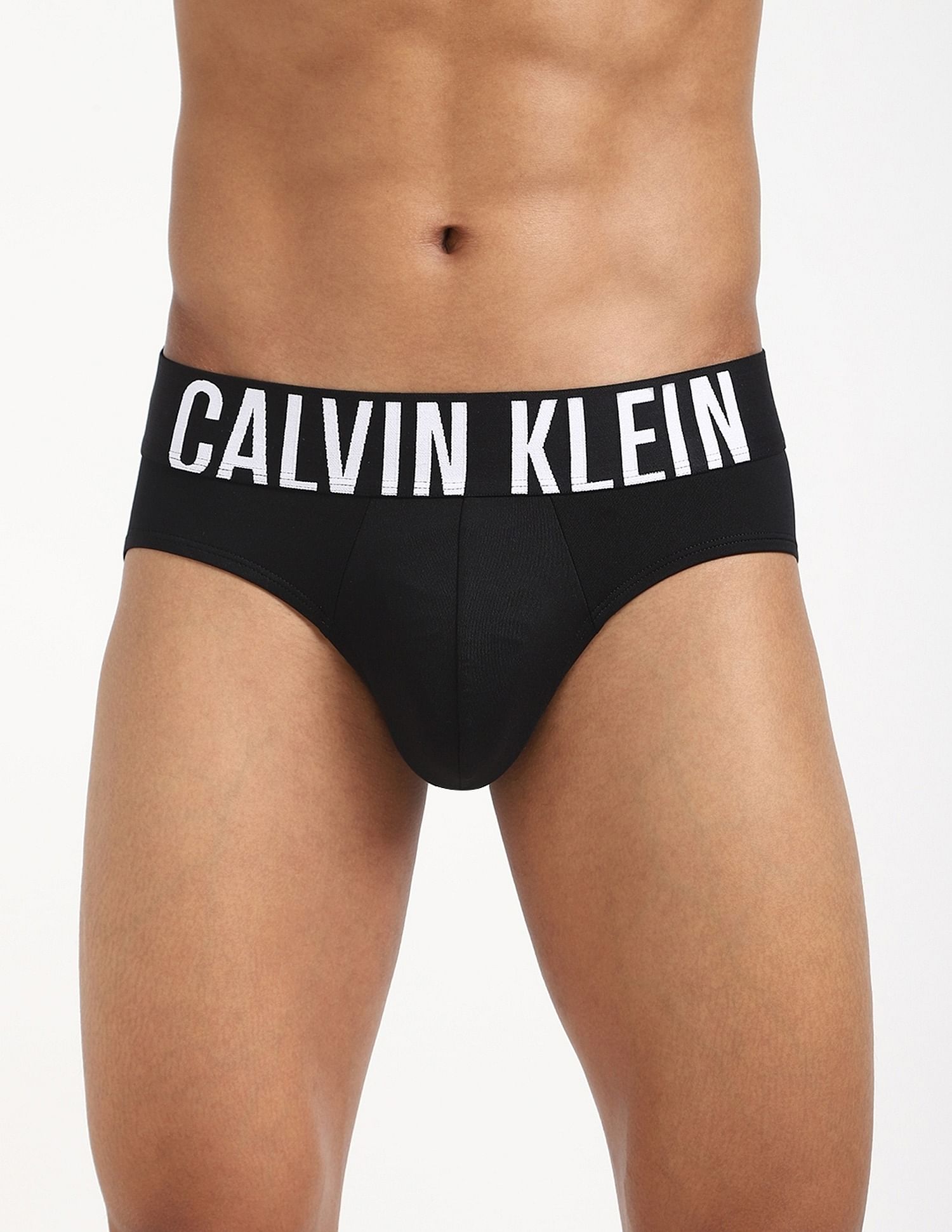 Calvin Klein Underwear Solid Multi Low Rise Briefs - Pack Of - 3