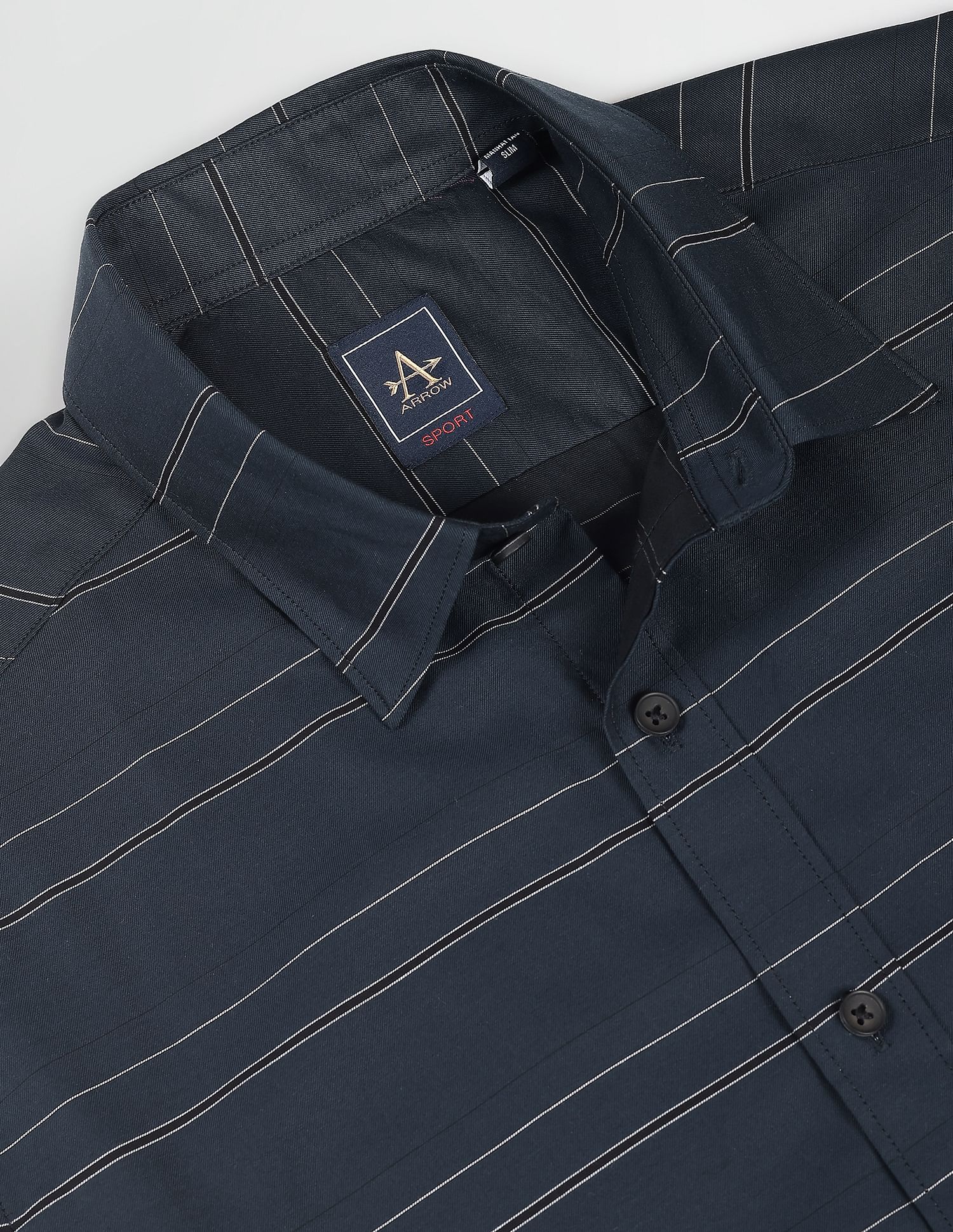 Arrow Sports Manhattan Slim Fit Cotton Shirt