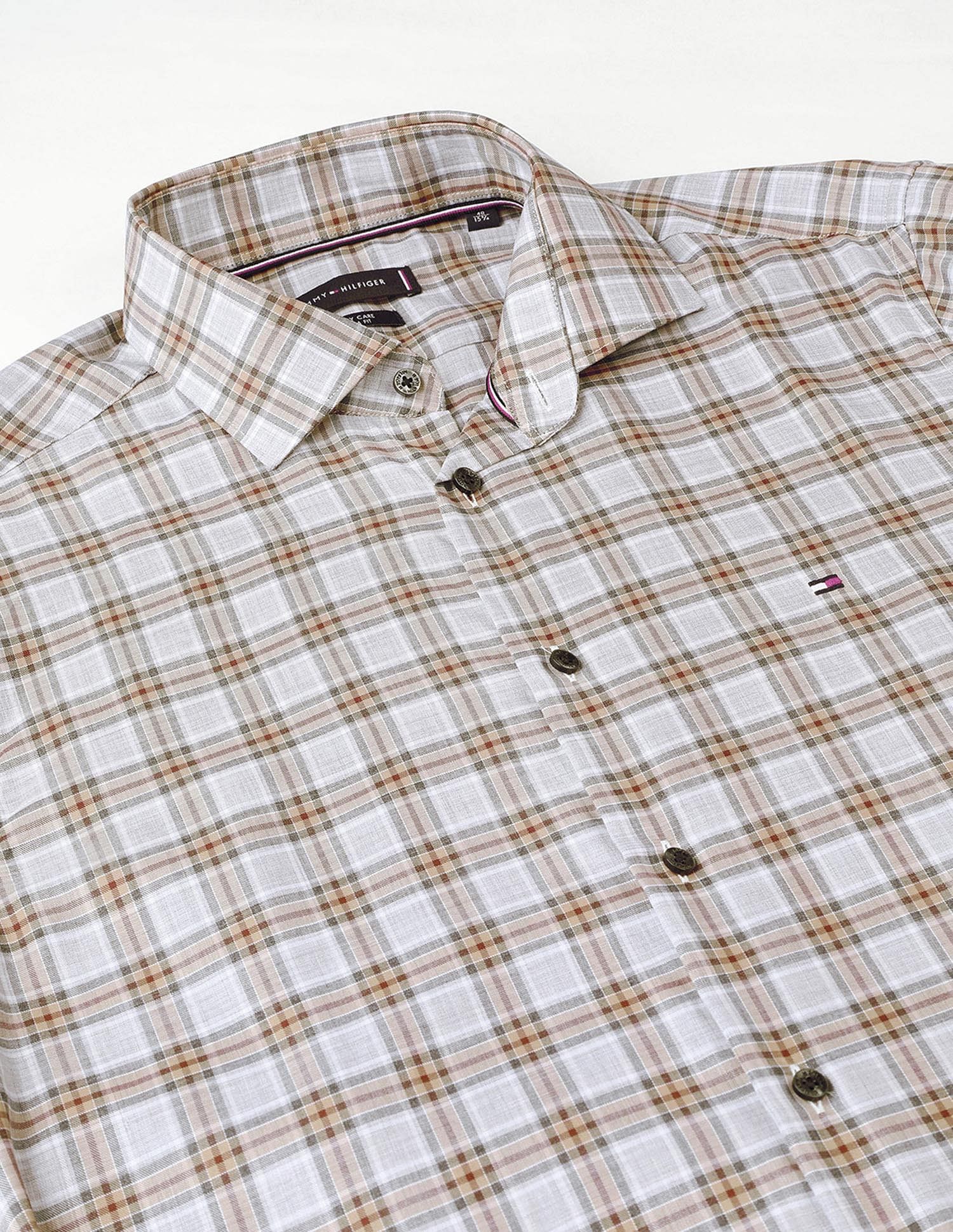 Tommy Hilfiger Plaid Checked Slim Fit Shirt