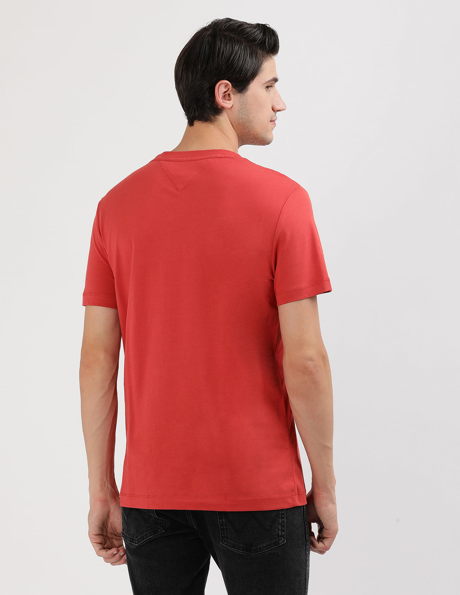 Tommy Hilfiger Arch Logo Cotton T-Shirt