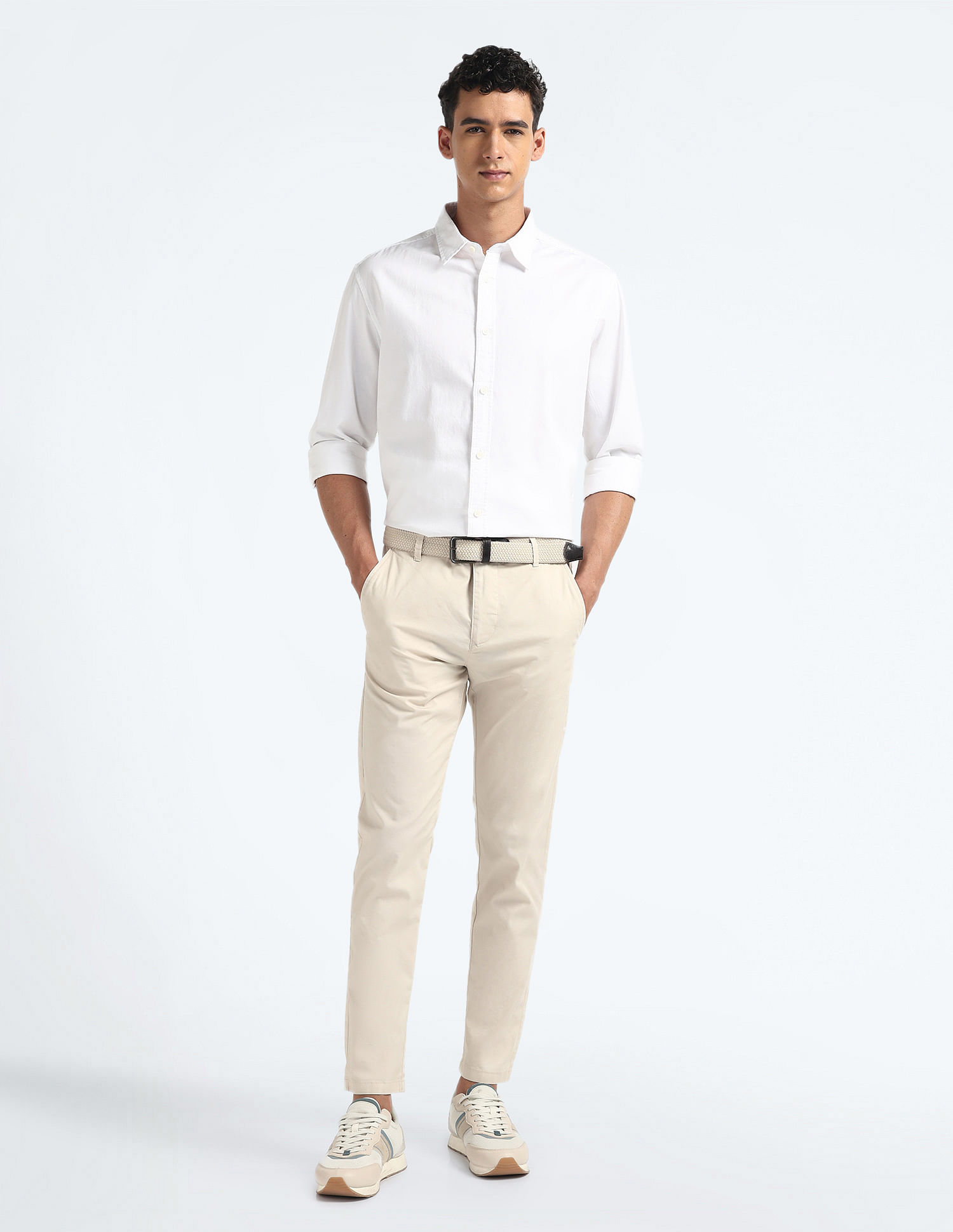 Flying Machine Pure Cotton Slim Shirt
