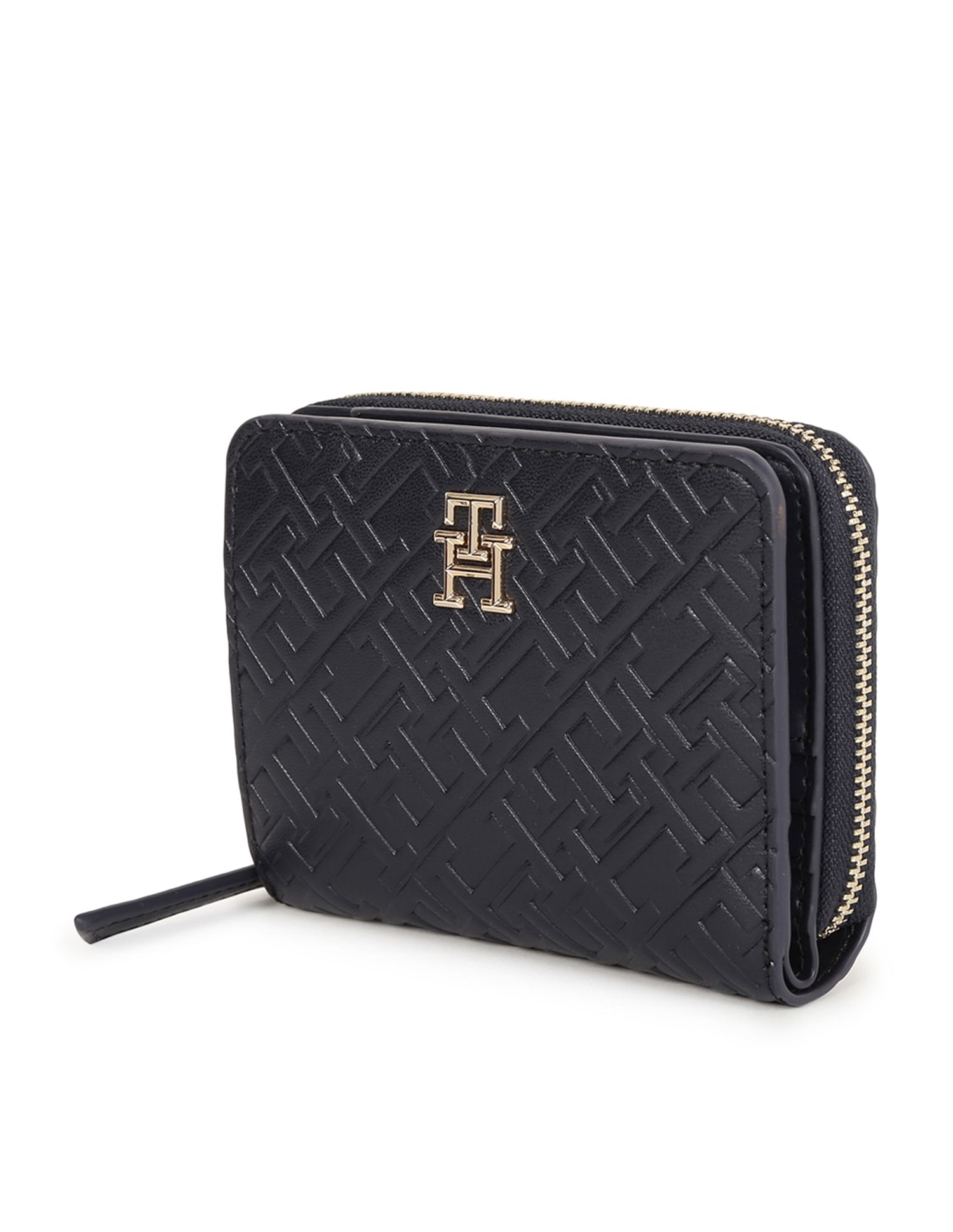 Buy Tommy Hilfiger Women Refined Monogram Textured Wallet NNNOW