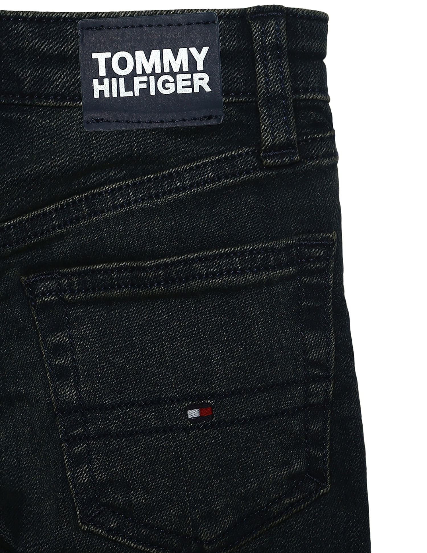 Tommy Hilfiger Kids Scanton Slim Fit Stone Wash Betto Jeans