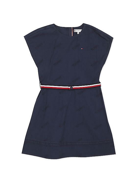 Navy blue tommy hilfiger dress best sale