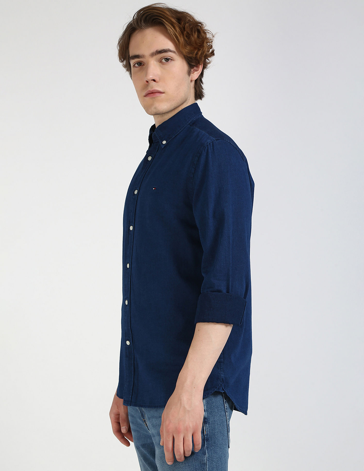 Tommy Hilfiger Chambray Regular Fit Shirt