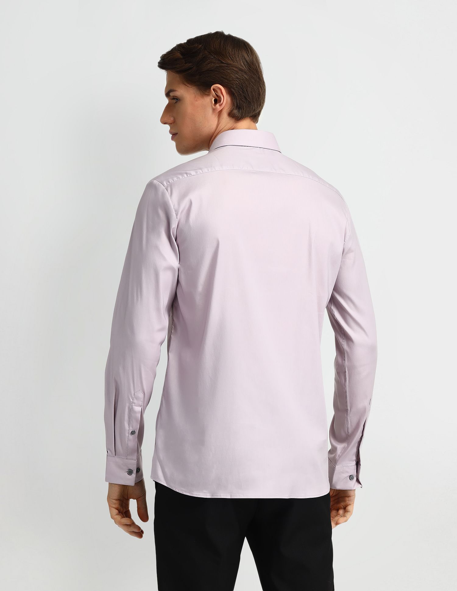 Arrow Newyork Solid Slim Fit Shirt