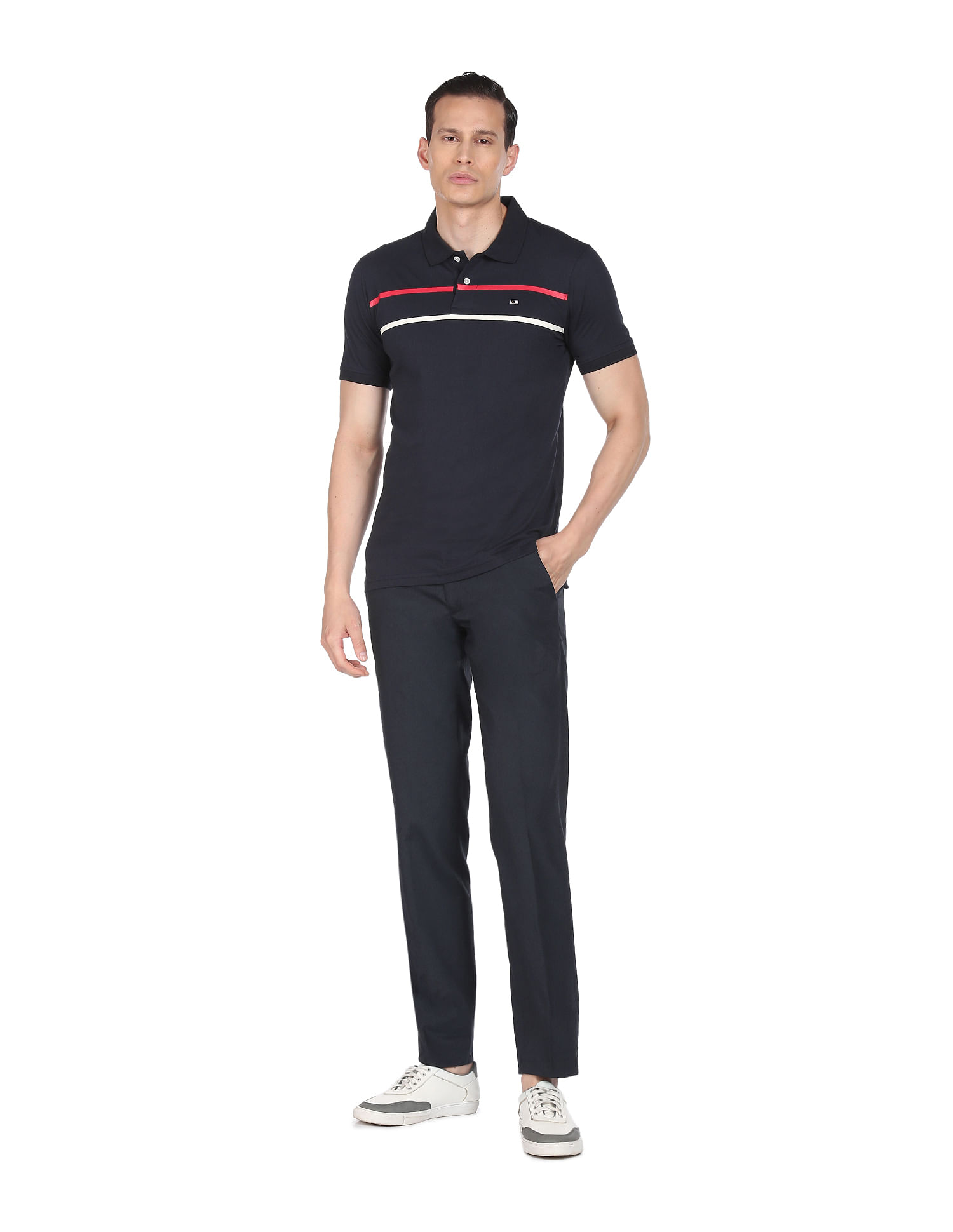 Arrow Sports Short Sleeve Cotton Polo Shirt