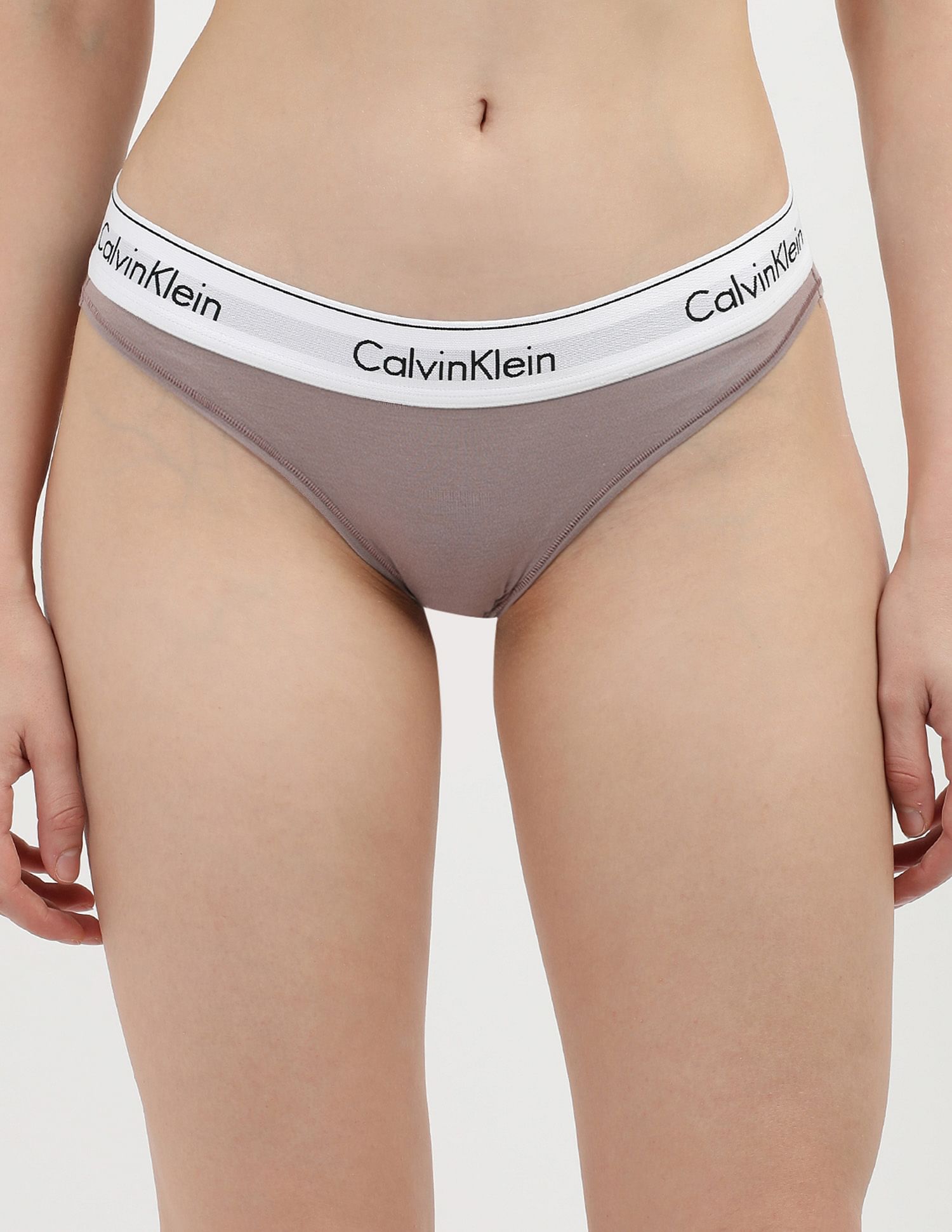 Calvin Klein Underwear Solid Mid Rise Bikini