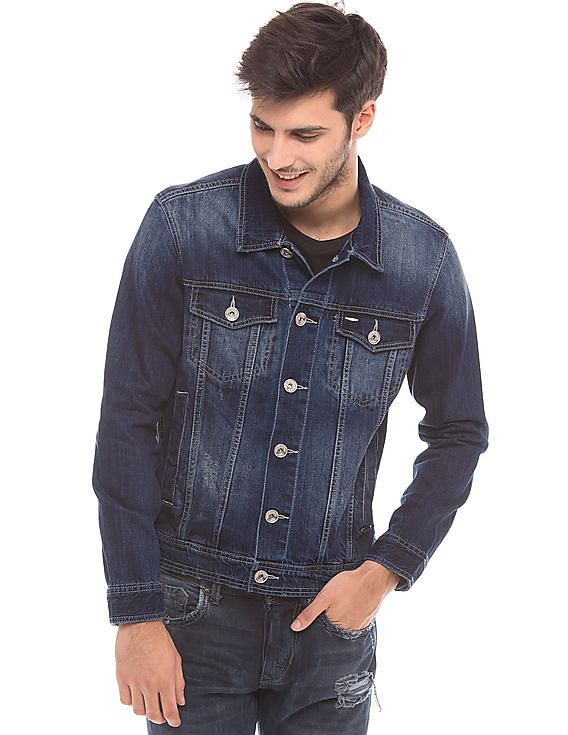 denim jacket flying machine