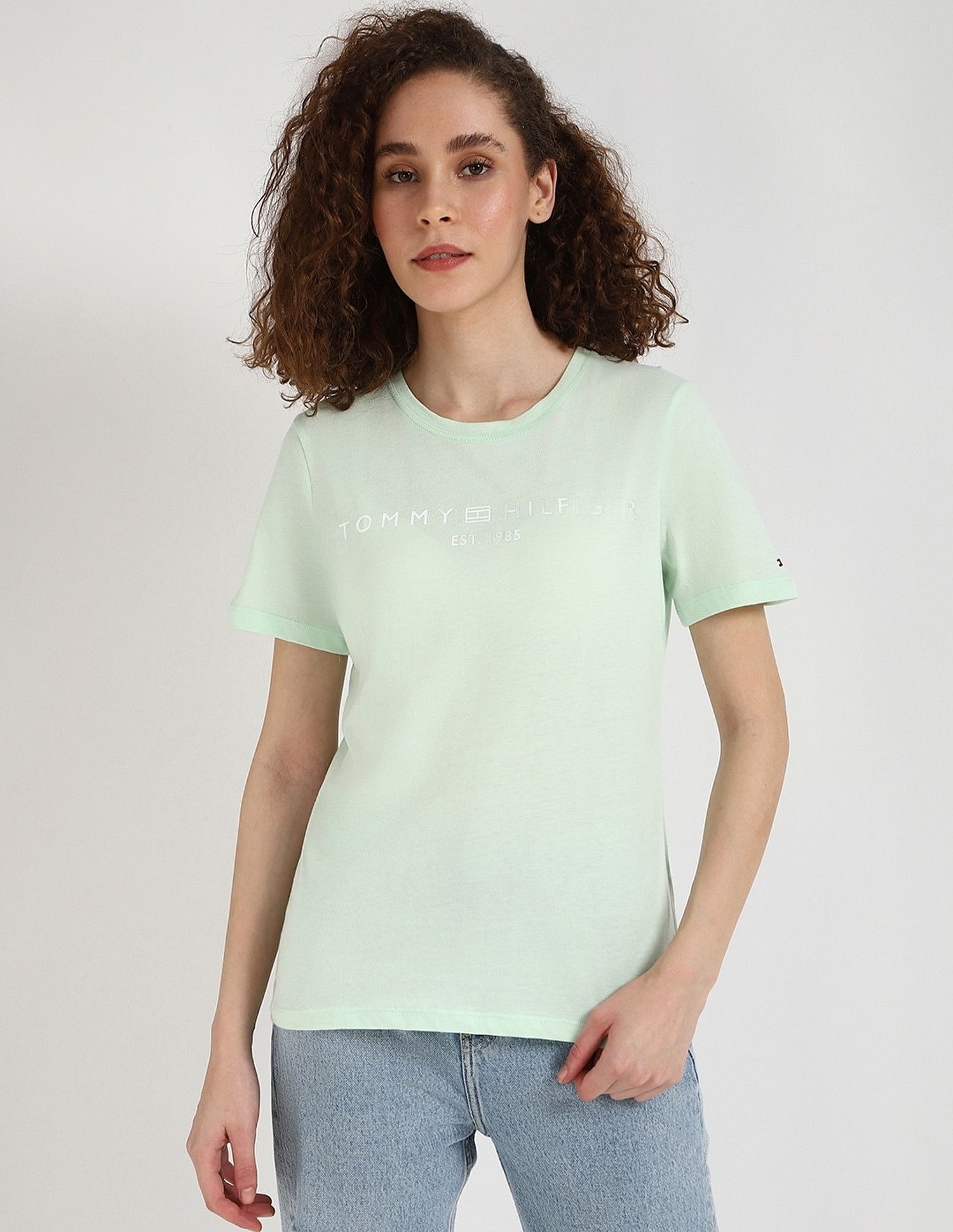 Tommy Hilfiger Embroidered Logo Regular-Fit Cotton T-Shirt