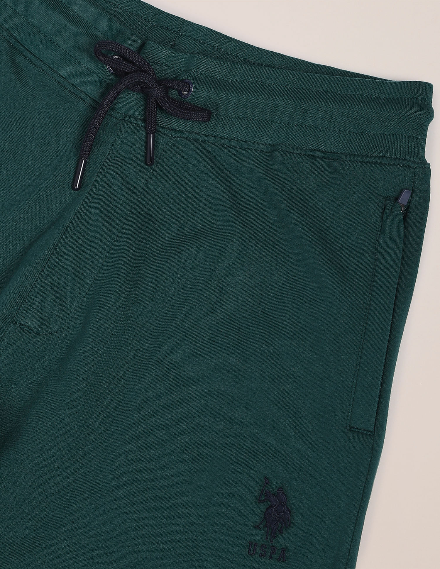 U.S. Polo Assn. Elasticised Pure Cotton Track Pants