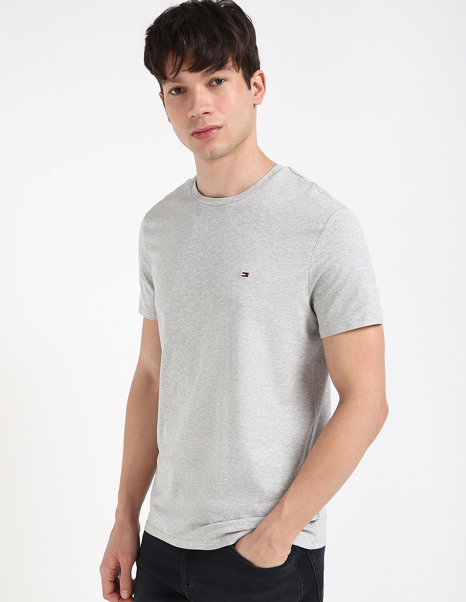 Tommy Hilfiger Printed Slim-Fit Cotton T-Shirt