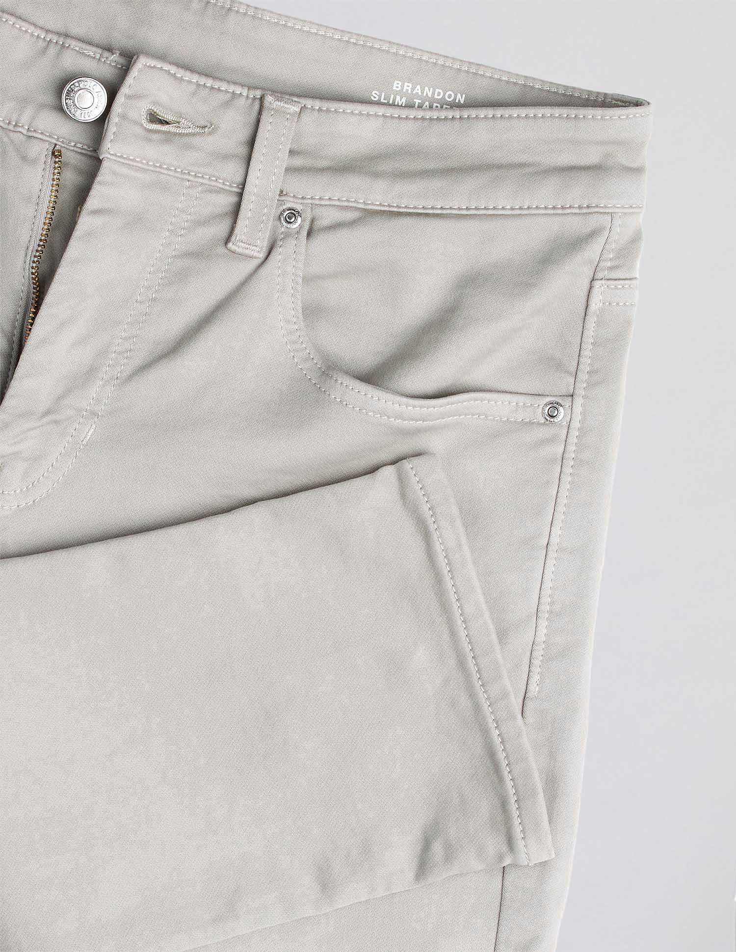 U.S. Polo Assn. Denim Co. Brandon Slim Tapered Fit White Jeans