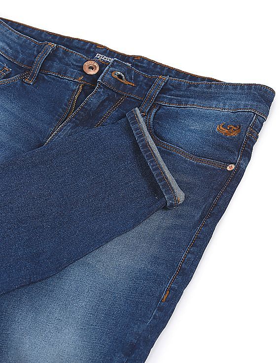 Flying Machine Mankle Slim Fit Stone Wash Jeans