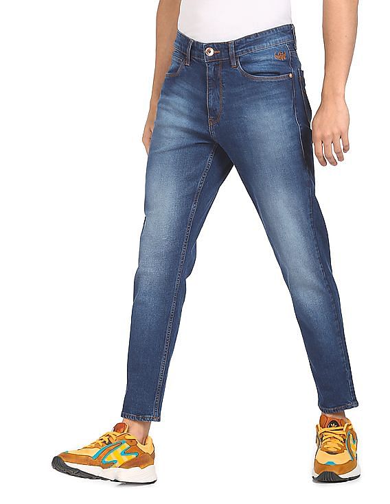 Blue Faded Design Mens Denim Jeans Pants With Regular Fittins And Normal  Wash at Best Price in Dharapuram  Sai Textiles