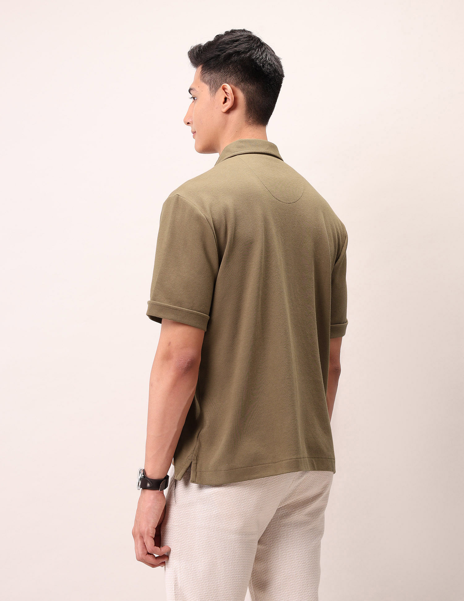 U.S. Polo Assn. Denim Co. Relaxed Fit Pure Cotton Outdoor Shirt