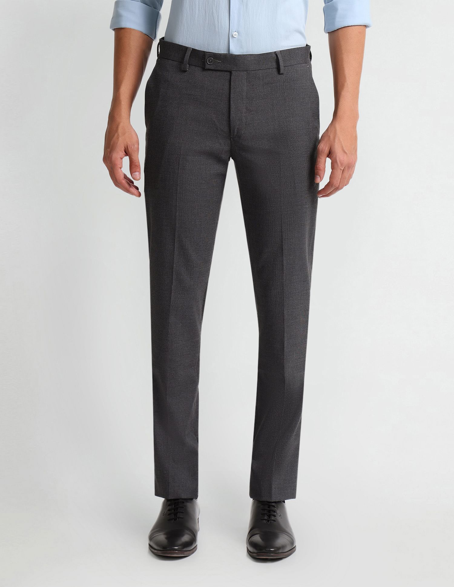 Arrow Heathered Dobby Trousers