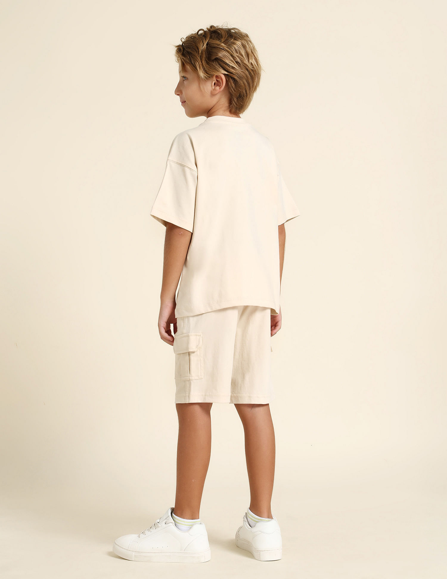 U.S. Polo Assn. Kids Boys Regular Fit Solid T-Shirt