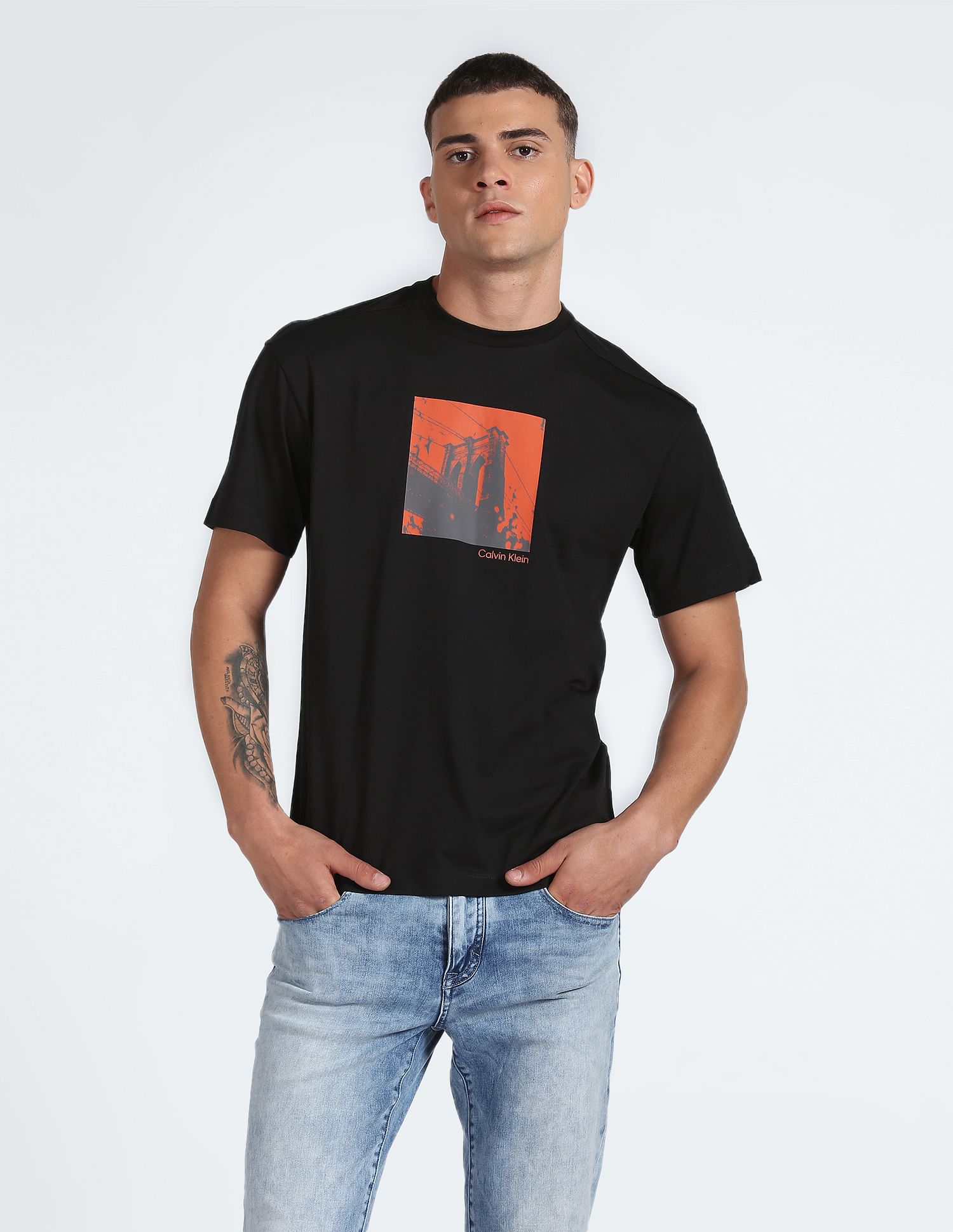 Calvin Klein Photo Print Comfort T-Shirt