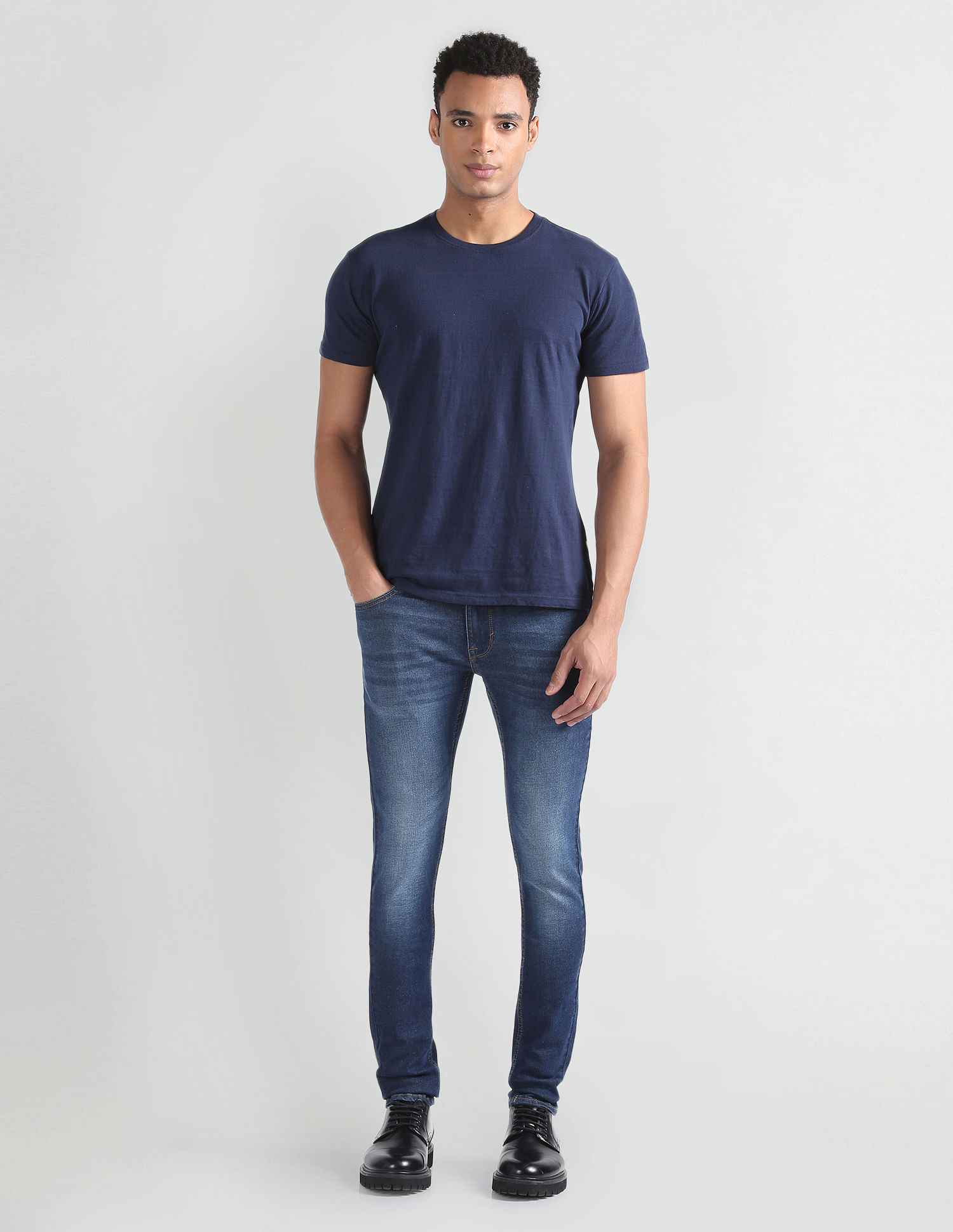 Flying Machine Jackson Super Skinny Fit Low Rise Jeans