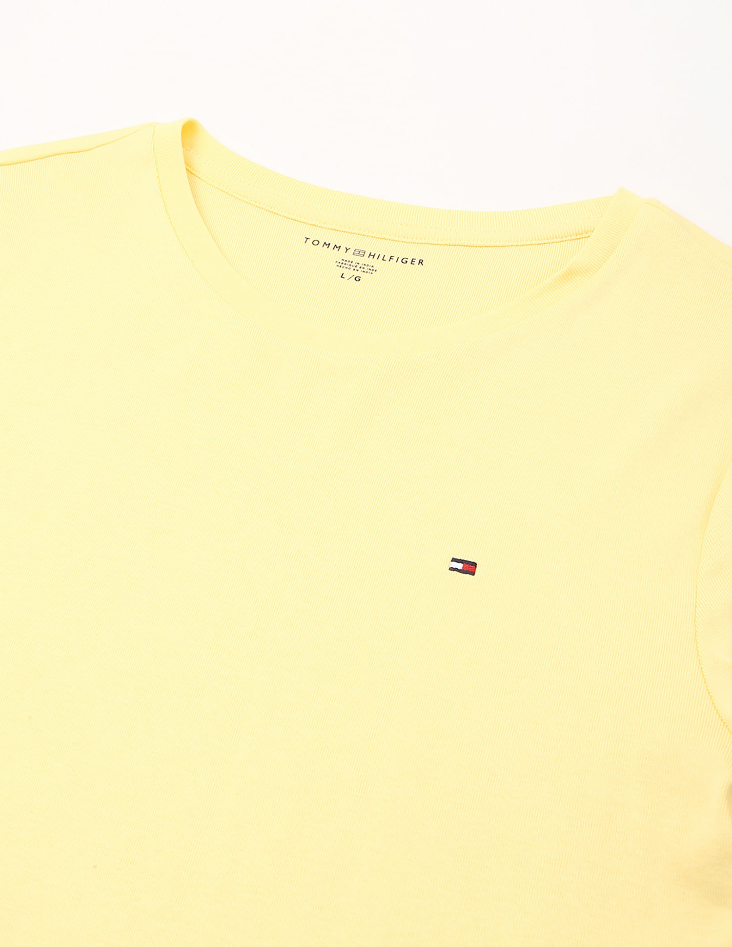 Tommy Hilfiger Solid Regular-Fit Cotton T-Shirt