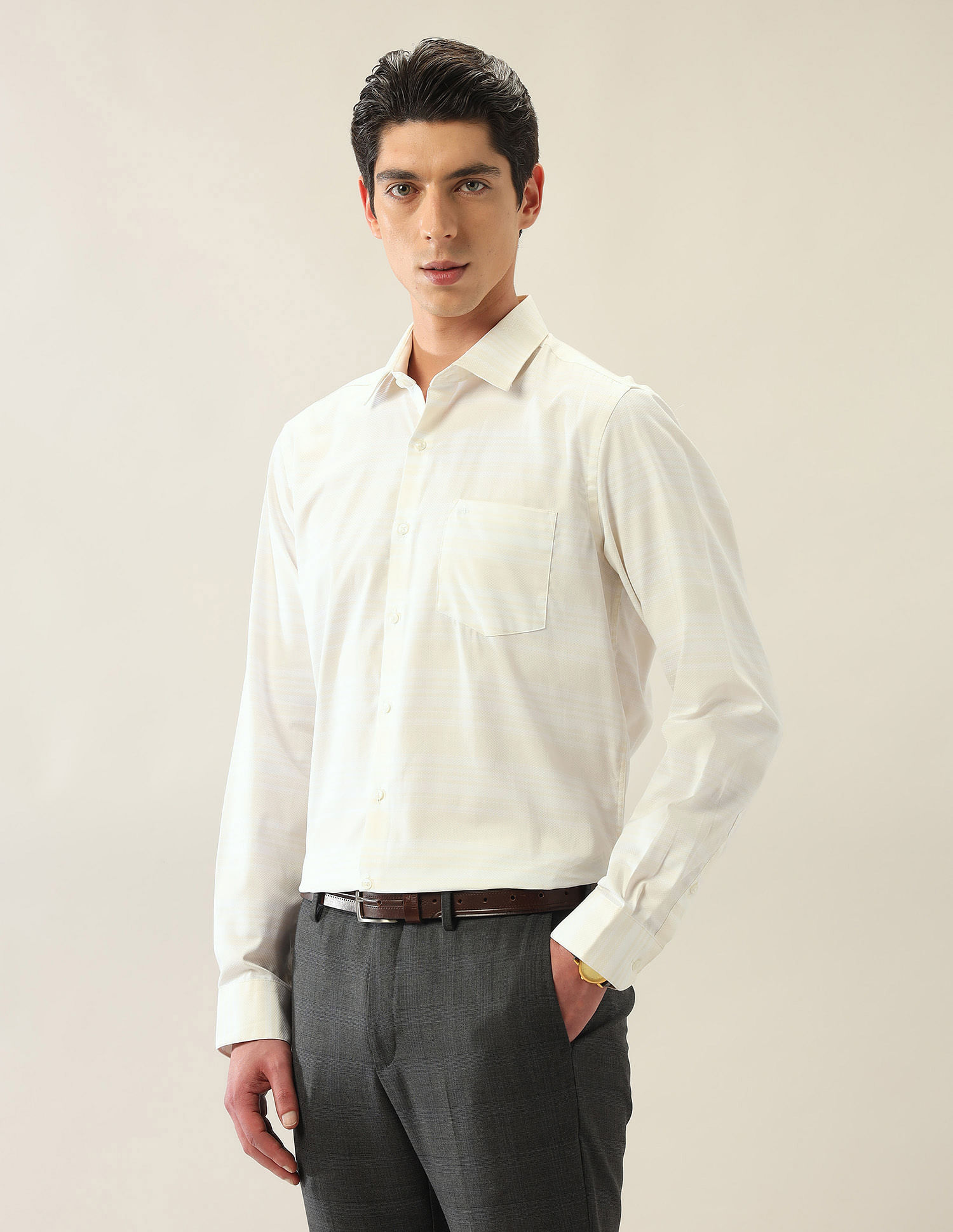 Arrow Pure Cotton Ceremonial Shirt