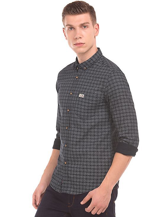 U.S. Polo Assn. Denim Co. Floral Print Button Down Shirt
