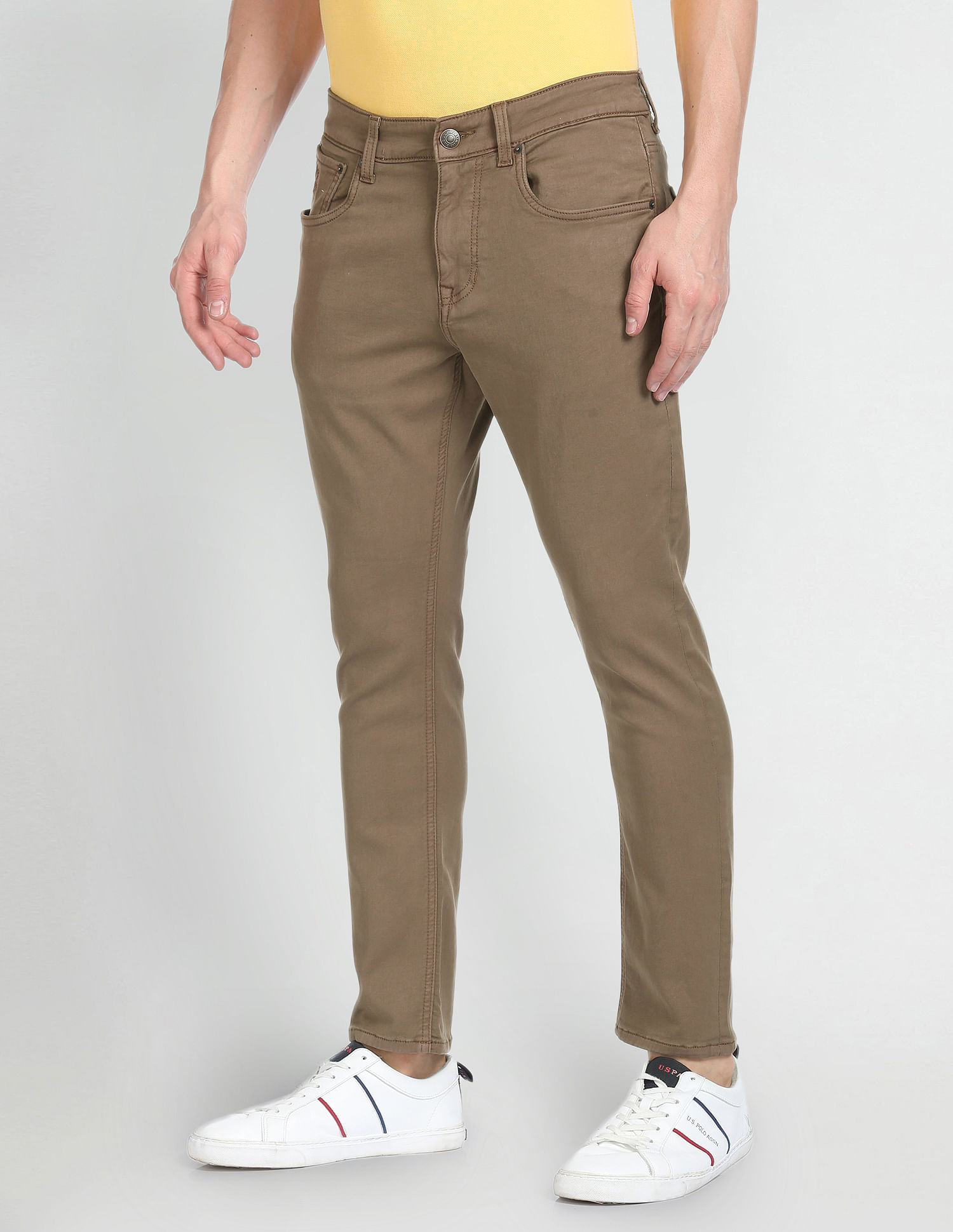 Brown polo jeans hotsell