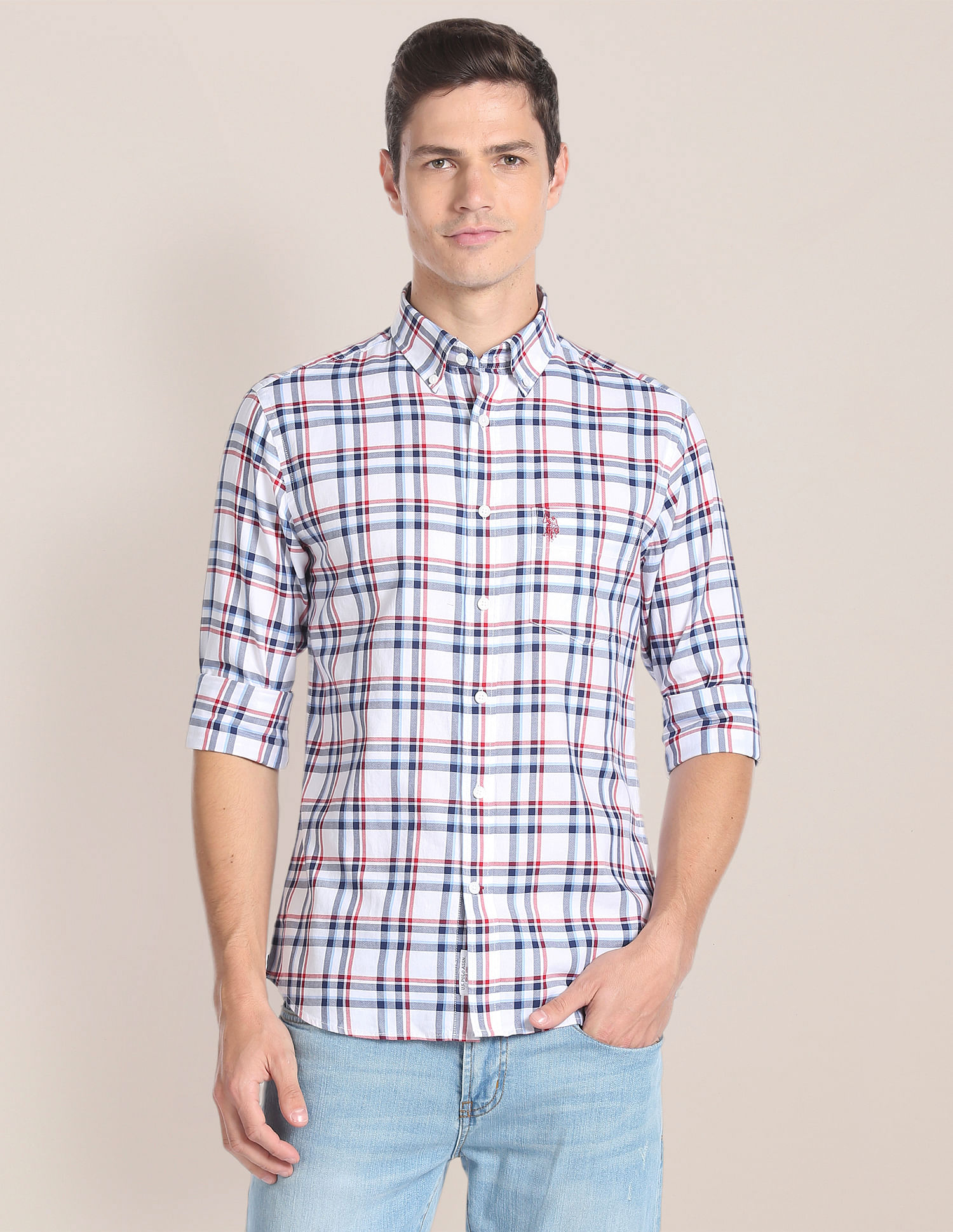 U.S. Polo Assn. Tartan Check Twill Shirt