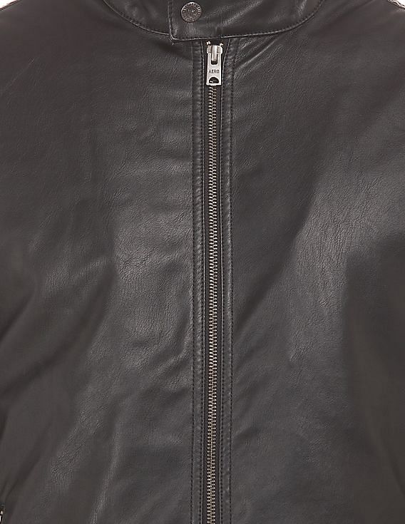 Aeropostale Faux Leather Biker Jacket