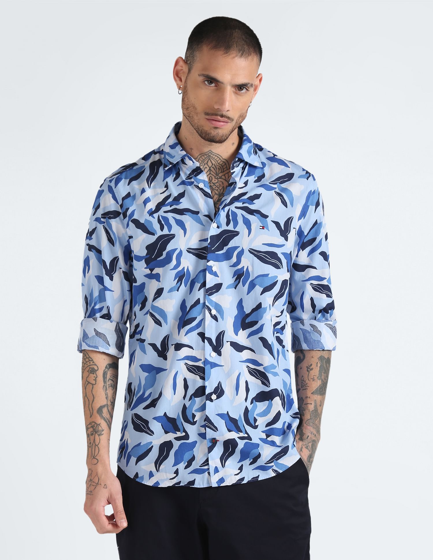 Tommy Hilfiger Regular Fit Tropical Shirt