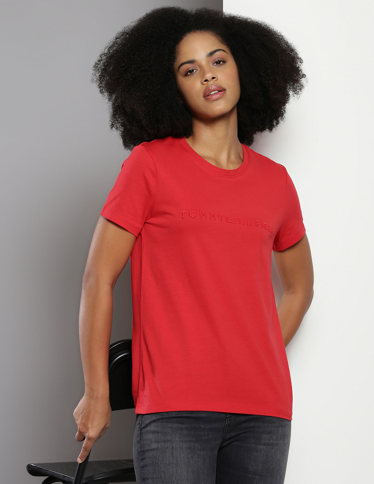 Tommy Hilfiger Embroidered Logo Sustainable T-Shirt