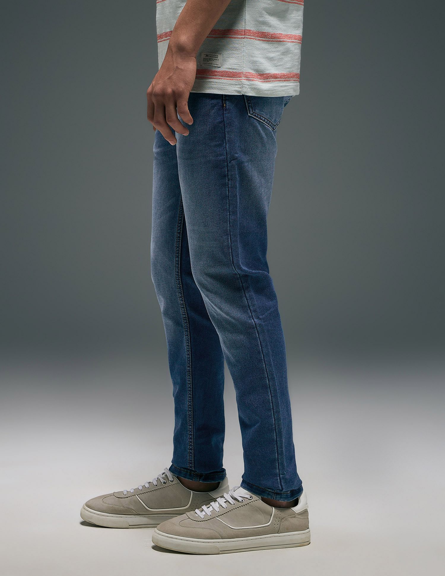 Flying Machine Jackson Super Skinny Fit Washed Jeans