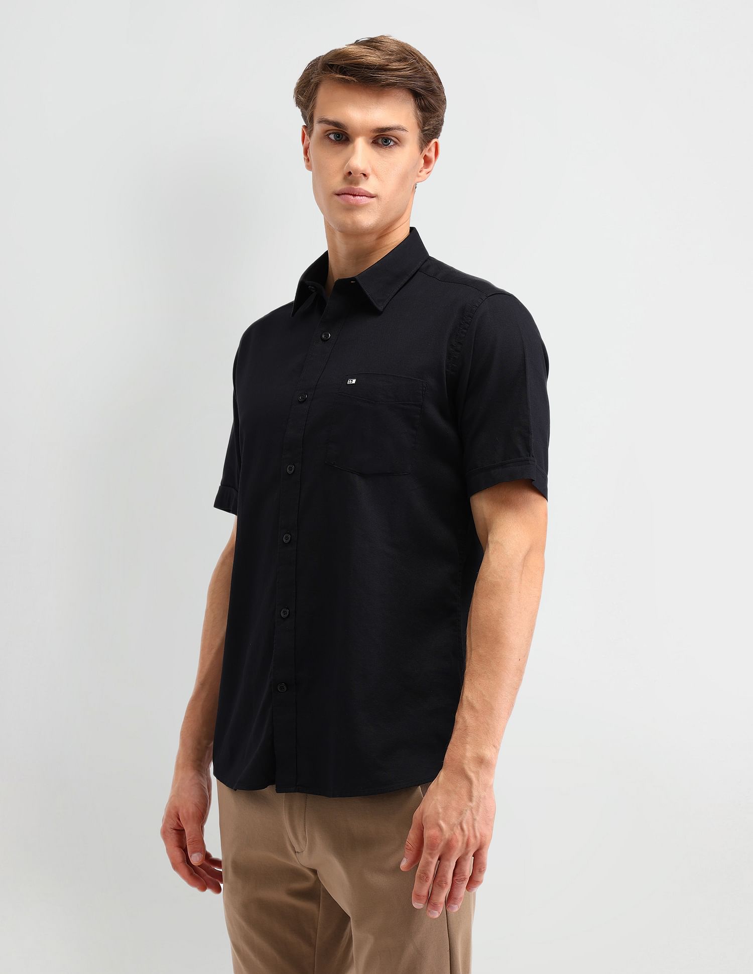 Arrow Sport Liberty Classic Fit Solid Shirt